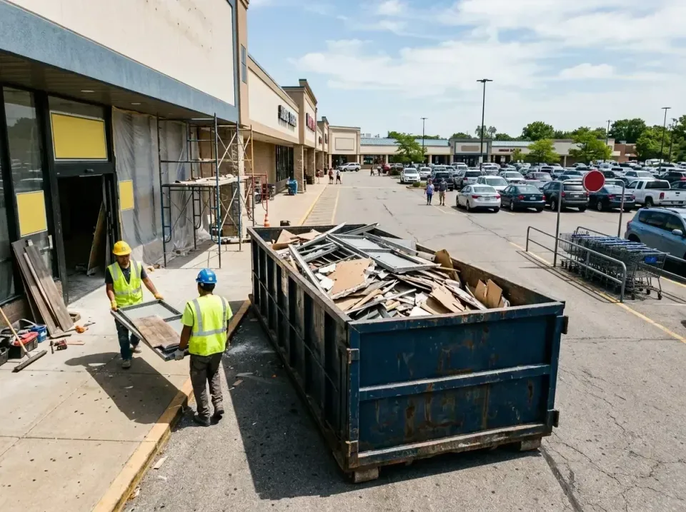 retail-store-renovation-debris-003 — frequently asked questions, Roll-off Dumpster Rentals in Salem Heights, OH